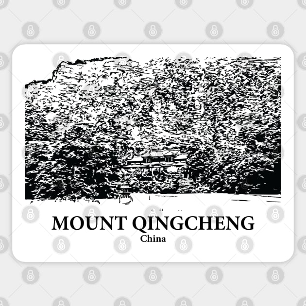 Mount Qingcheng - China Sticker by Lakeric